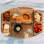 Wooden Picnic Table – Sustainable and Compact Design for Outdoor Use, the Garden, or the Balcony