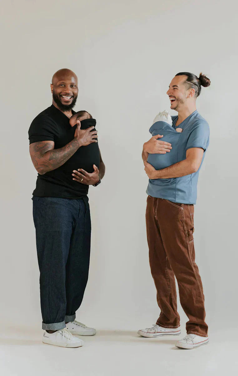 Baby Carrier T-Shirt – Black, Gray, or Army Green: Functional and Stylish for Active Parents
