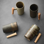Nordic Earth Mug – Earthy tones, ceramic with natural patterns, perfect for coffee or tea
