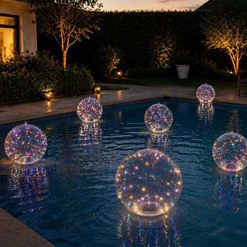 Floating Solar Garden Light – Multicolored, Waterproof Decor for the Garden, Patio, or Poolside