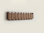 Wooden Coat Rack – Brown Piano Design for the Entryway, Living Room, or Bedroom