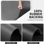 Quick-Drying Dish Mat – Absorbent Diatomaceous Earth, Modern Design for Kitchen Countertops